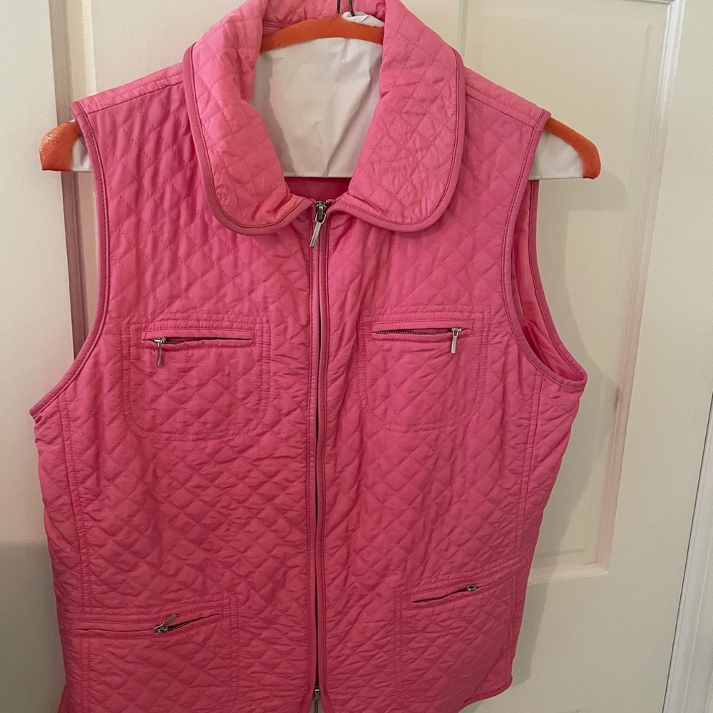Pink vest